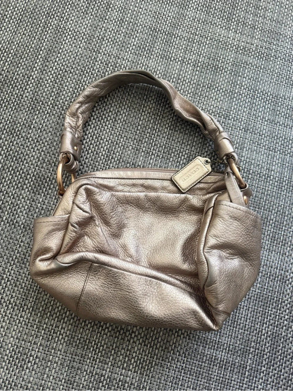 Coach Parker Hobo Y2K Shoulder Bag - Gold Used